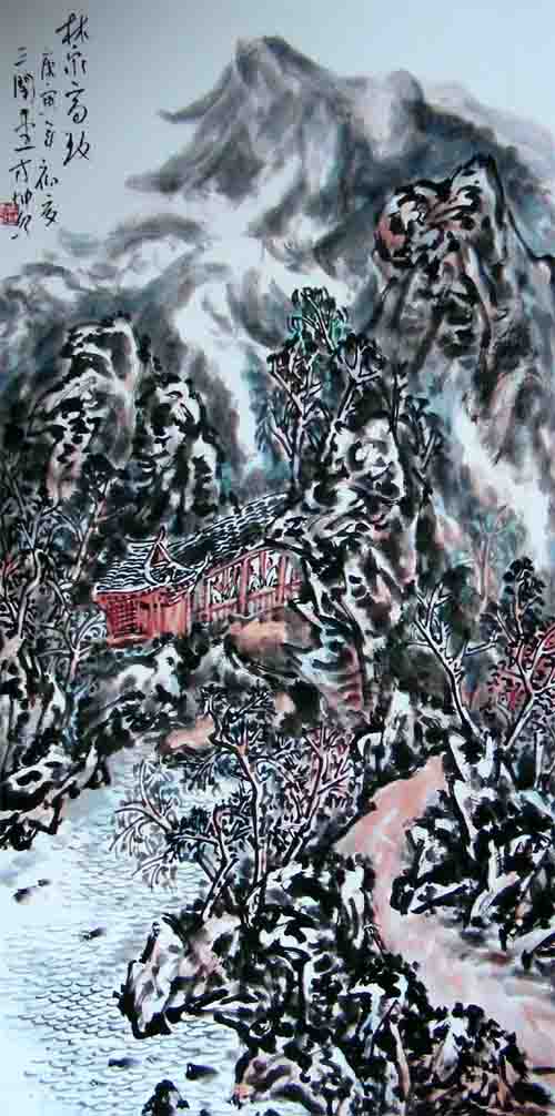 方坤--山水画作品集