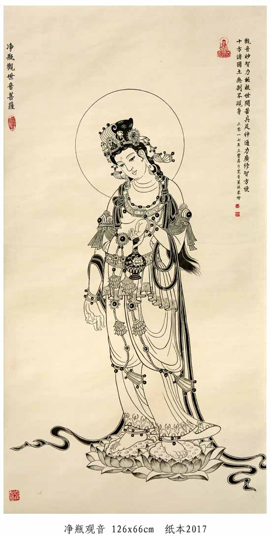 中国当代最具实力的佛像画家吴唯理绘画精品展