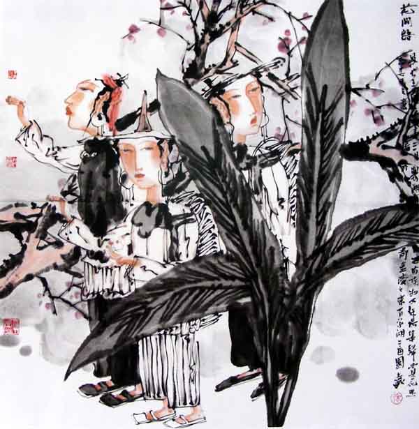 中国当代最具收藏潜力的国画家徐志敏人物画精品展